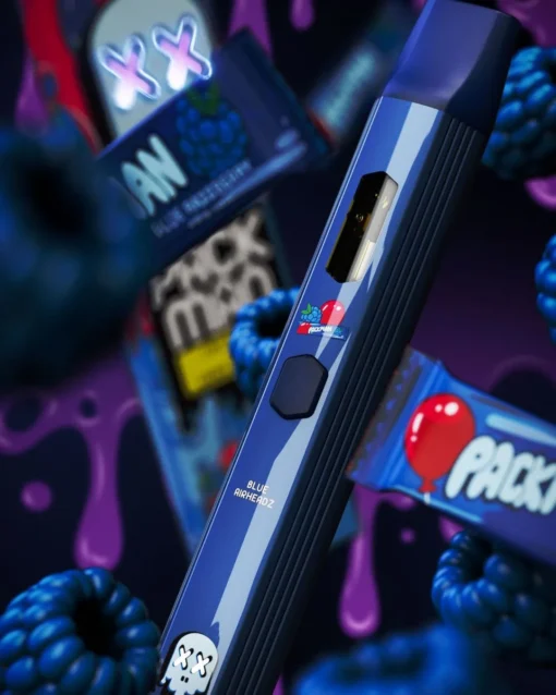 Packman blue airheads – 2g Disposable