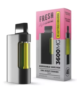 Girl Scout Cookies Disposable – HHC – Fresh – 3600MG