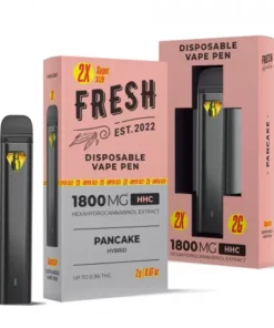 Pancake Vape Pen – HHC – Disposable – Fresh – 1800mg