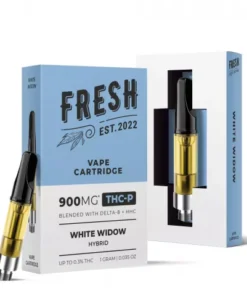 White Widow Cartridge – THCP – Fresh – 900mg